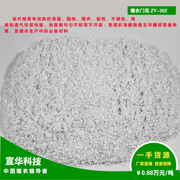 墙衣原材料墙衣衣专用纤维ZY-3系列墙衣生产加盟代理  墙衣材料