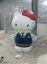 供应1.2米HelloKitty系列雕塑造型新颖玻璃钢卡通
