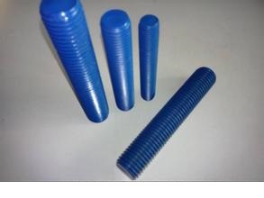 8.8级特氟龙PTFE防腐35CrMoA全螺纹螺柱厂家价格  特氟龙防腐螺拴  防腐紧固件