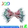 5V 12mm led全彩外露灯串 led穿孔灯 led灯串