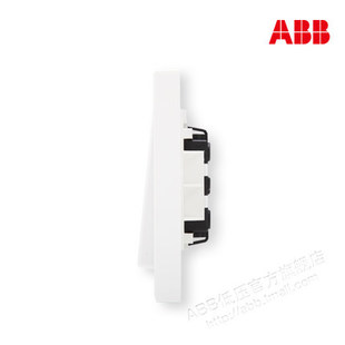 ABB 开关插座 德宁 一位双控开关  AN105  ABB开关  面板插座