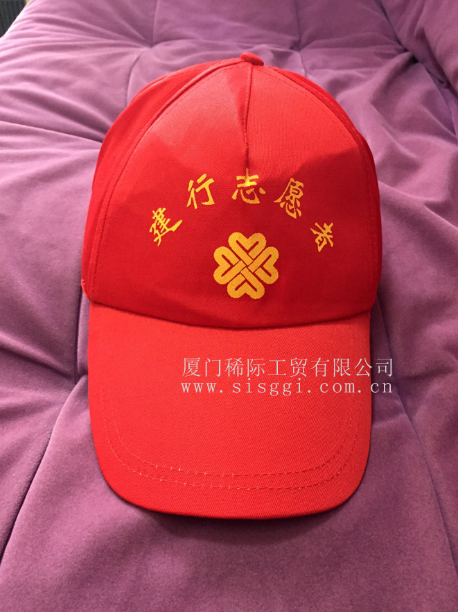 廈門滌綸布廣告帽遮陽帽活動帽