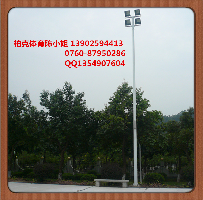 清远篮球场灯杆厂家 BK-4019篮球场灯杆批发 篮球场灯柱