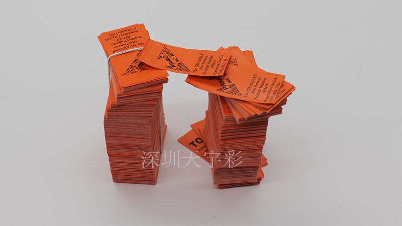 透明窗口标签 工艺品标签  龙岗企业宣传袋印刷  贺卡印刷  龙岗印刷