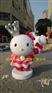 凯蒂猫雕塑 定做户外大型主题hellokitty雕塑摆件
