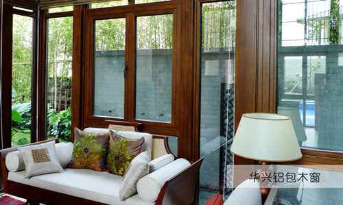 华兴铝包木门窗价格