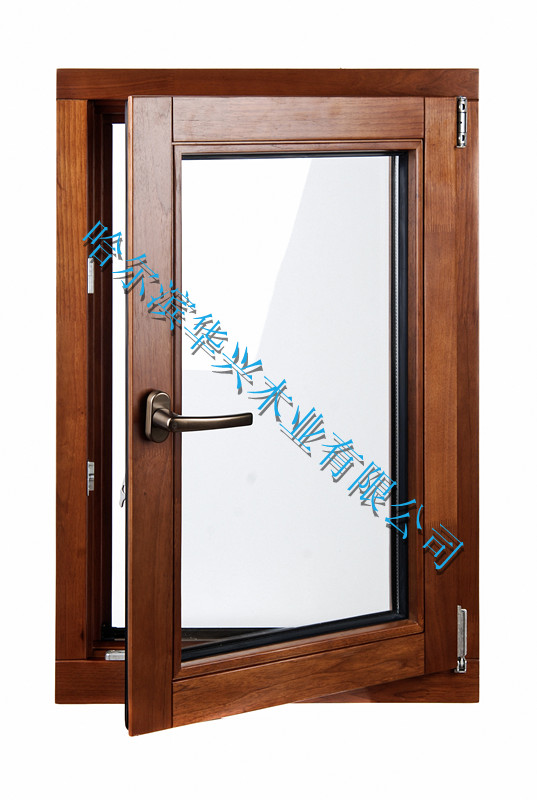 华兴实木门窗价格 设计独特 温馨典雅 实木窗