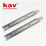 kav45宽不锈钢钢珠滑轨三节滑轨
