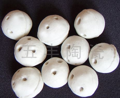 开孔瓷柱\填料\大量现货  水处理