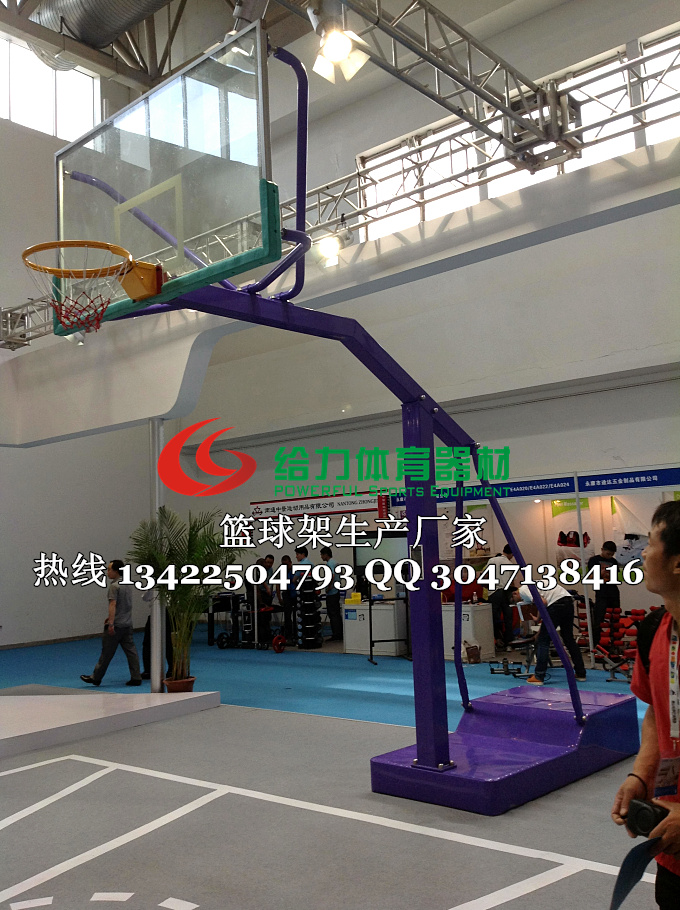 珠海斗门体育馆篮球架种类 折叠篮球架尺寸 健康就是任性