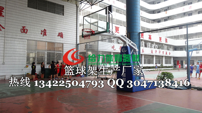 珠海体育学校篮球架批发|篮球赛计分篮球架热销