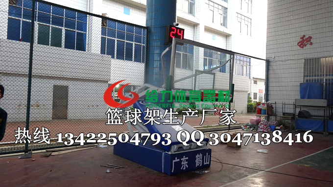 珠海体育学校篮球架批发|篮球赛计分篮球架热销