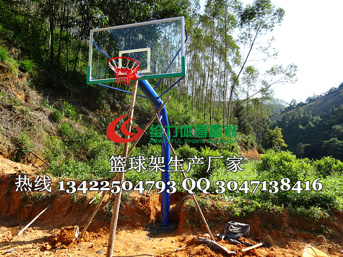 清远山区学校篮球架上门安装|新农村购置篮球架最新优惠