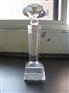 西安高尔夫水晶奖杯，钻石之星水晶奖杯批发优惠
