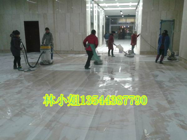 大理石地板增加光泽度要做什么工艺处理/增城专业石材养护公司&nbsp;&nbsp;地板抛光