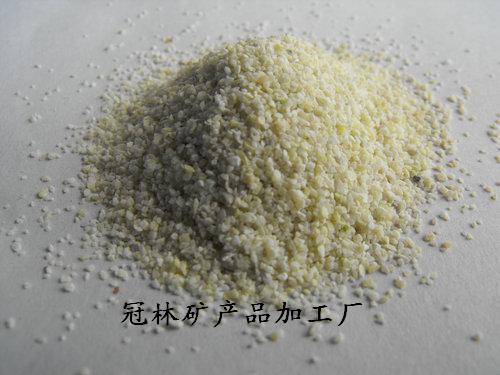 桃红天然彩砂 虎皮黄天然彩砂加工  桃花天然彩砂