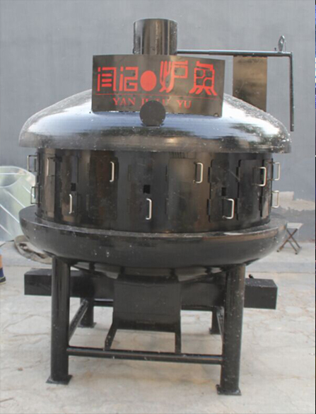 北京定制UFO炭火烤鱼炉 大型UFO炭火烤鱼炉设备厂家