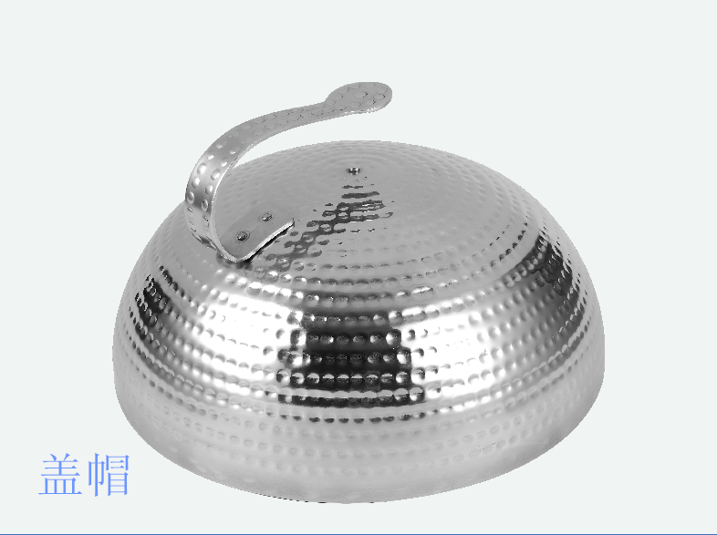 铁板烧盖帽 铁板烧专用配件 铁板烧配件 不锈钢菜盖 铁板烧工 烧烤设备 西餐用品 巴西烤炉