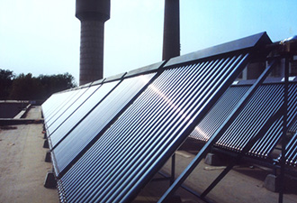 太阳能空调加盟-首选圣春太阳能热水工程&nbsp;&nbsp;太阳能工程