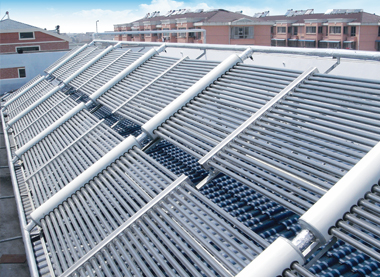 青岛太阳能工程-首选圣春太阳能热水工程&nbsp;&nbsp;太阳能热水器