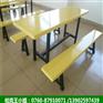 佛山8人短条凳餐桌热销 机关食堂餐桌椅热定做 清新防腐餐桌