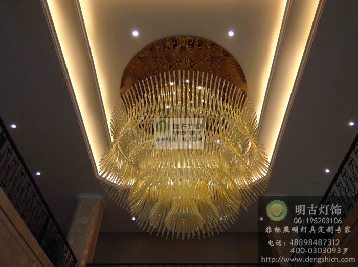 售楼部灯具，售楼部现代吊灯，沙盘工程吊灯，南京工程灯具