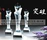 业绩突出水晶奖杯，业绩稳步增长水晶奖杯，美容公司水晶奖杯定做