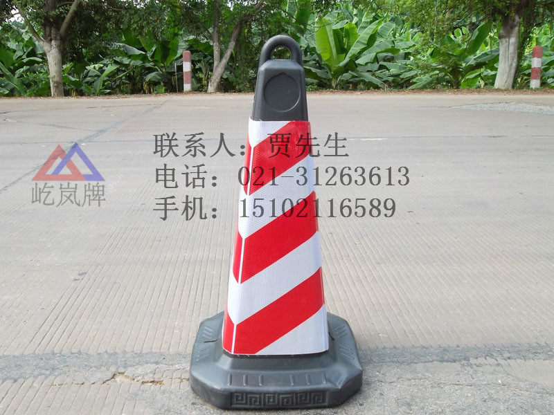 厂家直销橡胶路锥 东莞橡胶路锥 深圳圆锥  道路隔离锥形桶  反光锥筒批发