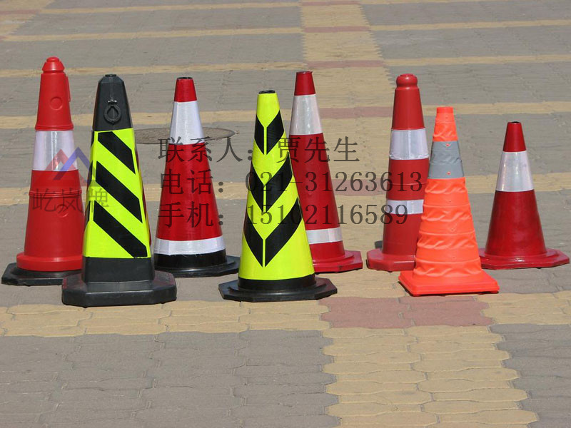 橡胶路锥厂家 橡胶路锥批发 济南路锥销售  道路隔离锥形桶  反光锥筒批发