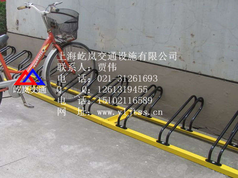 圆圈式电动车停车架作用 卡槽式电动车摆放架单价  圆圈电动车停车架  卡槽电动车摆放架  卡槽自行车存放架