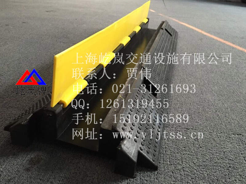 橡胶电缆护线板定做 电缆穿线槽报价 地面电缆线穿线槽尺寸  橡胶电缆盖线板  吉林橡胶盖线板  二线槽橡胶压线板