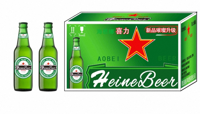 海恩娜喜力啤酒供货兰州|白银代理加盟商  330毫升小瓶  喜力夜场啤酒  厂家低价位招商代