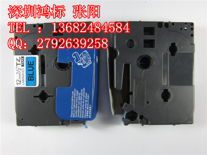 兄弟标签机国产代替色带TZ-221色带9MM白底黑字  兄弟国产色带  兄弟标签机标签  兄弟打标机碳带