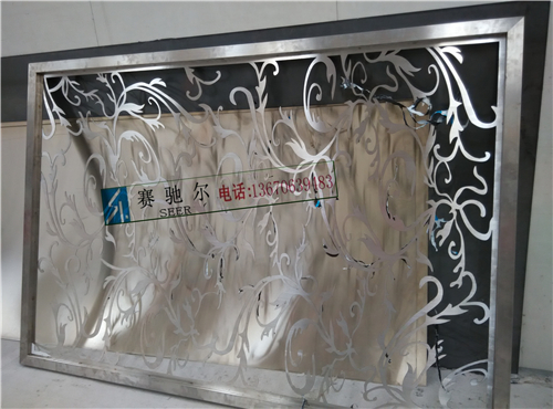 西方不锈钢花纹背景墙屏风 不锈钢广告背景墙&nbsp;&nbsp;企业大厅装饰