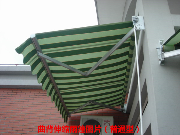 苏州曲背伸缩雨棚