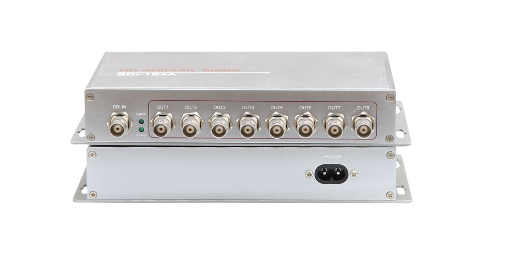 数字分配器SDI1进8出，SDI1分8分屏器