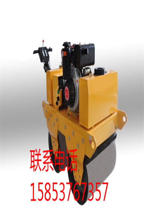 获权威认证 浩鸿座驾式压路机 小型振动碾 双轮振动碾 小型震动碾
