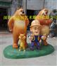 深圳熊出没雕塑/熊大熊二光头强雕塑 栩栩如生