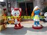 广东最具实力厂家直销玻璃钢卡通蓝精灵雕塑