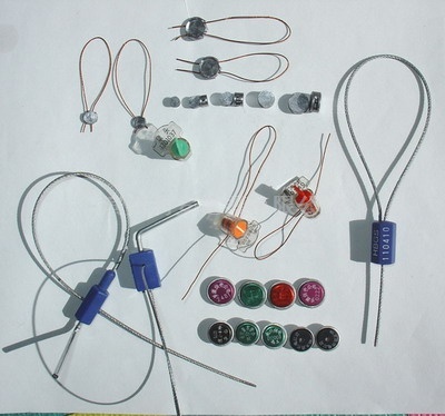 标准新式塑料铅封 一次性铅封 通开表箱锁