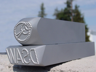 德国原装进口高硬度钢字码 YC牌进口钢数字 进口钢字母 1.