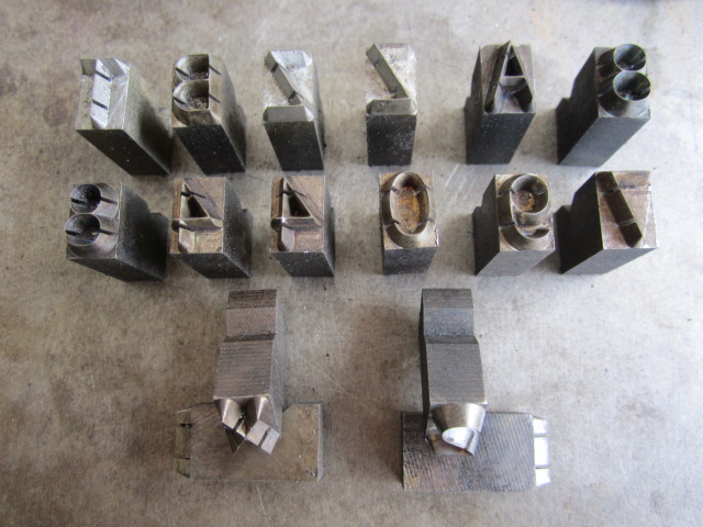 高硬度中英文钢字码、钢号码、麻点钢字码 不同尺寸可选