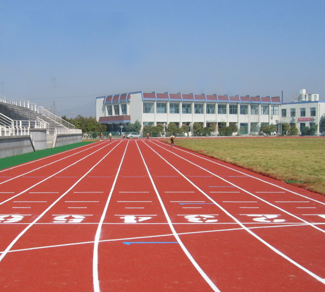 鹤壁校园塑胶跑道厂家  塑料跑道