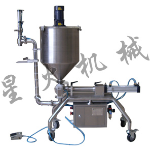 Y100搅拌式粘稠液体定量灌装机