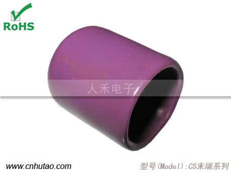 紫色PVC套管 圆形套管 保护套 末端帽 塑料制品