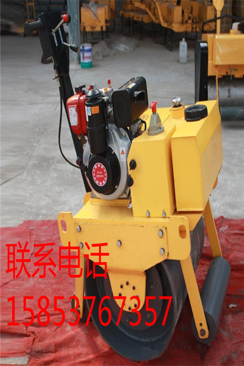 经典精铸 浩鸿手扶重型压路机 手推大轮径压路机 大单轮压路机 手推重型压路机 手推大单轮压路机