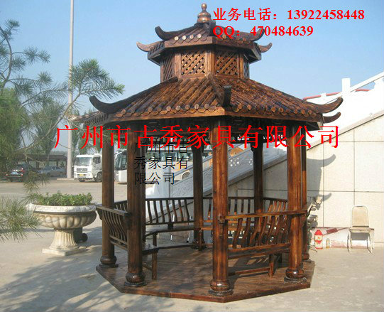 古典六角亭子 仿古六角亭子 户外六角亭子