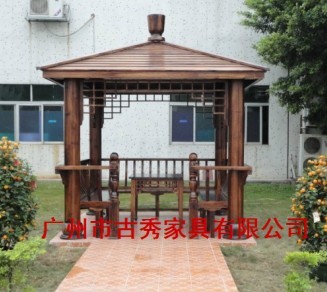 花园实木亭子 实木亭子厂家 花园实木亭子价格