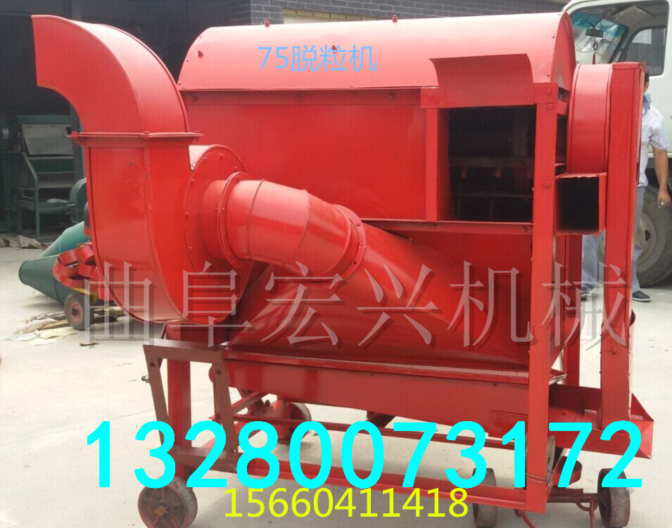 大型脱粒机 谷子脱粒机 125四清脱粒机  稻谷脱粒机  脱粒机图片