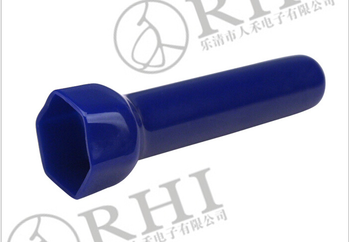 六角螺纹塑胶套,螺纹防锈套,配M14螺纹塑胶套 护套 末端帽 塑料制品